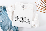Ghosts With Cats PNG, Cute, an Illustration by SharpMarketplace (Thumbnail 4 of 9)