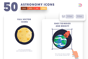 50 Astronomy Icons, an Icon by Dighital (Thumbnail 7 of 10)