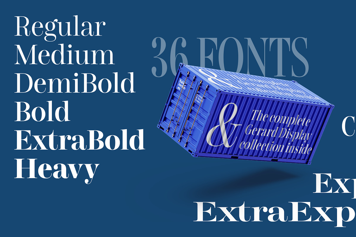Gerard Display, a Serif Font by Rafael Jordan (Photo 3 of 12)