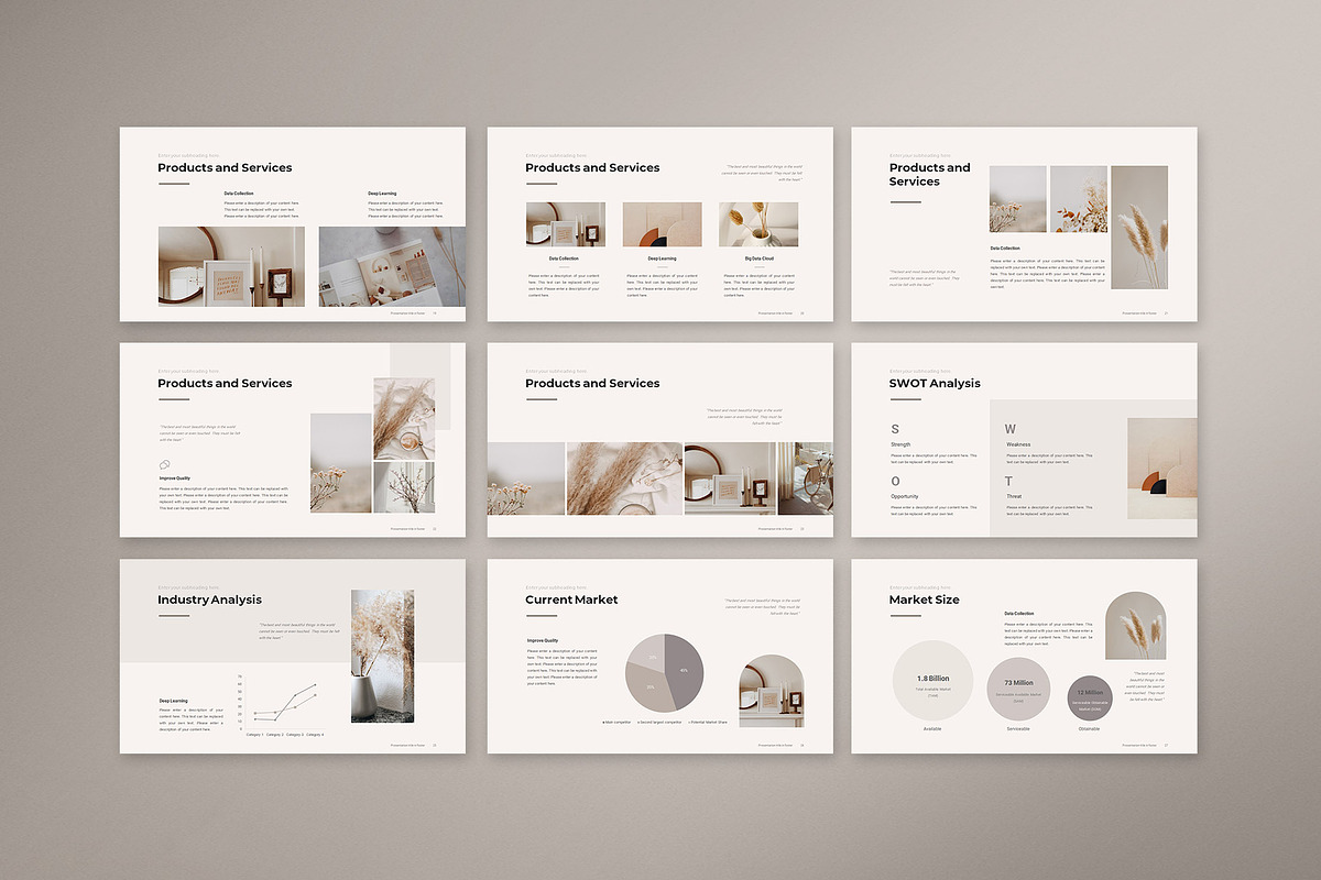Business Strategy Template CANVA, a Presentation Template by CreativityForest (Photo 5 of 7)
