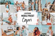 CAPRI 4 Lightroom Mobile presets, a Plug-in Add-On by MintAndPepper (Thumbnail 1 of 8)
