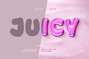 Juicy Jelly 3D Text Effects - 6 PSD, a Layer Style Add-On by Andrew Skoch Design (Thumbnail 8 of 10)