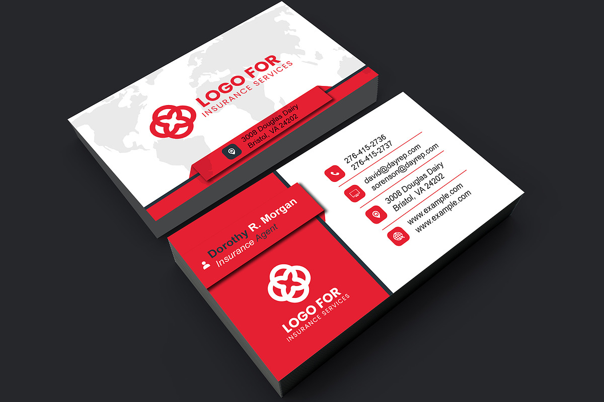 Clean General Business Card PSD preview 4