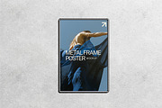 Metal Frame Poster Mockup, an Advertising Mockup by HanaSaka_Studio (Thumbnail 2 of 5)