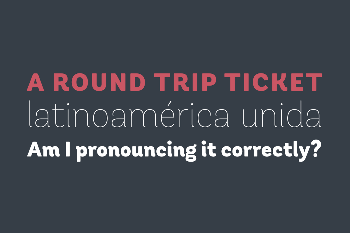 Andes Rounded, a Sans Serif Font by Latinotype (Photo 2 of 5)