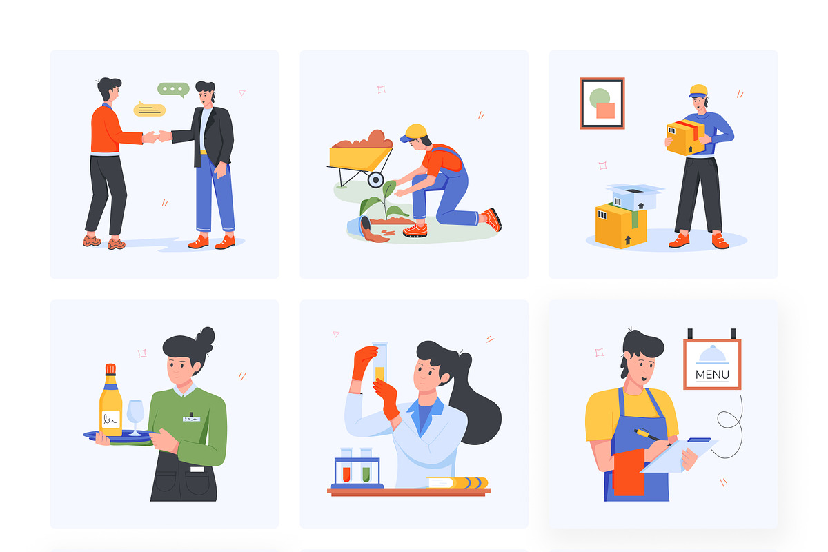 Animated People Working Icons, an Emoji Icon by Vectors Market (Photo 7 of 11)