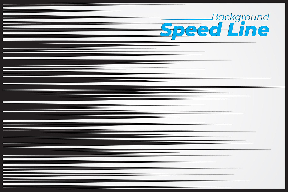 100 Comic Speed Line Vector Design, a Background Graphic by MRI STUDIO (Photo 2 of 28)