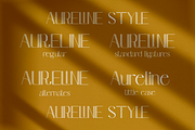 Aureline - Elegant Serif Font, a Font by PutraCetol Studio (Thumbnail 4 of 11)