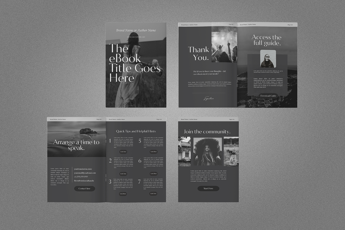 O N Y X | eBook Canva Template, a Templates & Theme by Hayes Edit Studio (Photo 12 of 17)