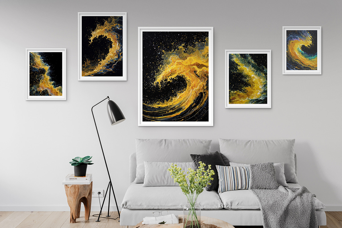Nebula Energy Abstract Illustration, a Decorative Illustration by Housui Patterns (Photo 12 of 12)