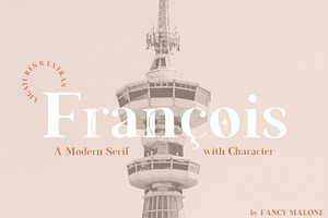 Francois Modern Serif Font