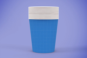 Small Paper Cup Mockup