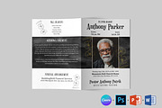 Funeral Program Template | Obituary, a Brochure Template by Designscozy (Thumbnail 6 of 8)