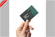 Photo Real Card Mockup, an Advertising Mockup by Bruno's Shop (Thumbnail 1 of 3)