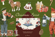 Christmas Storybook Illustrations, a Decorative Illustration by Feelsoul (Thumbnail 5 of 11)