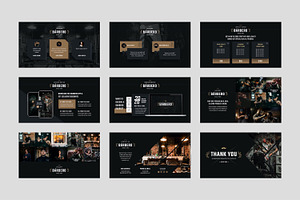 Barber Shop Keynote Template