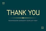 Wennarsoo Font, a Sans Serif Font by brahamb_design (Thumbnail 6 of 6)