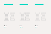 Liquid LCD Pixel font (28 styles), a Font by SelfBuild Type (Thumbnail 6 of 15)