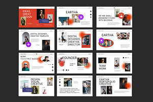 Eartha Keynote Template