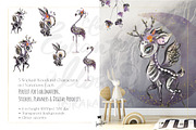 Halloween Gothic Woodland Clipart, a Seasonal Illustration by KaramfilaS (Thumbnail 3 of 8)