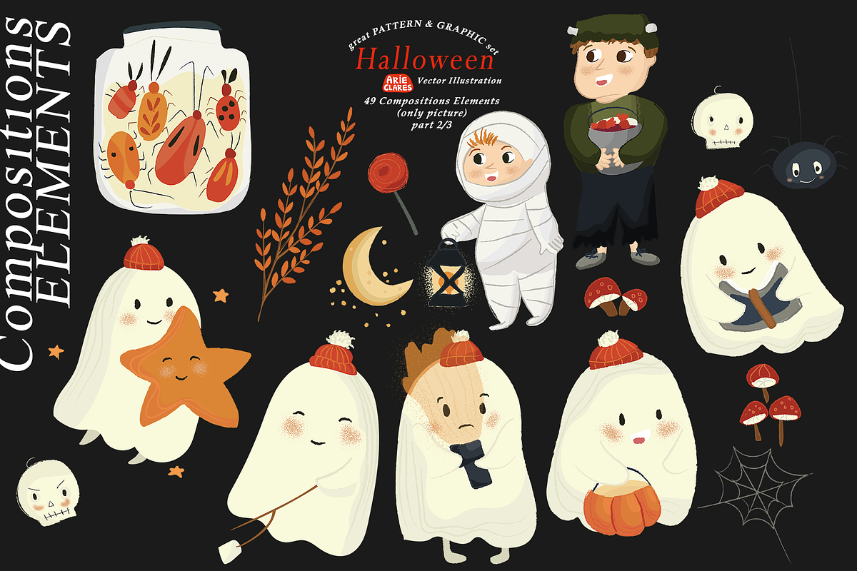 Halloween, an Illustration by Arie Clares (Photo 8 of 14)