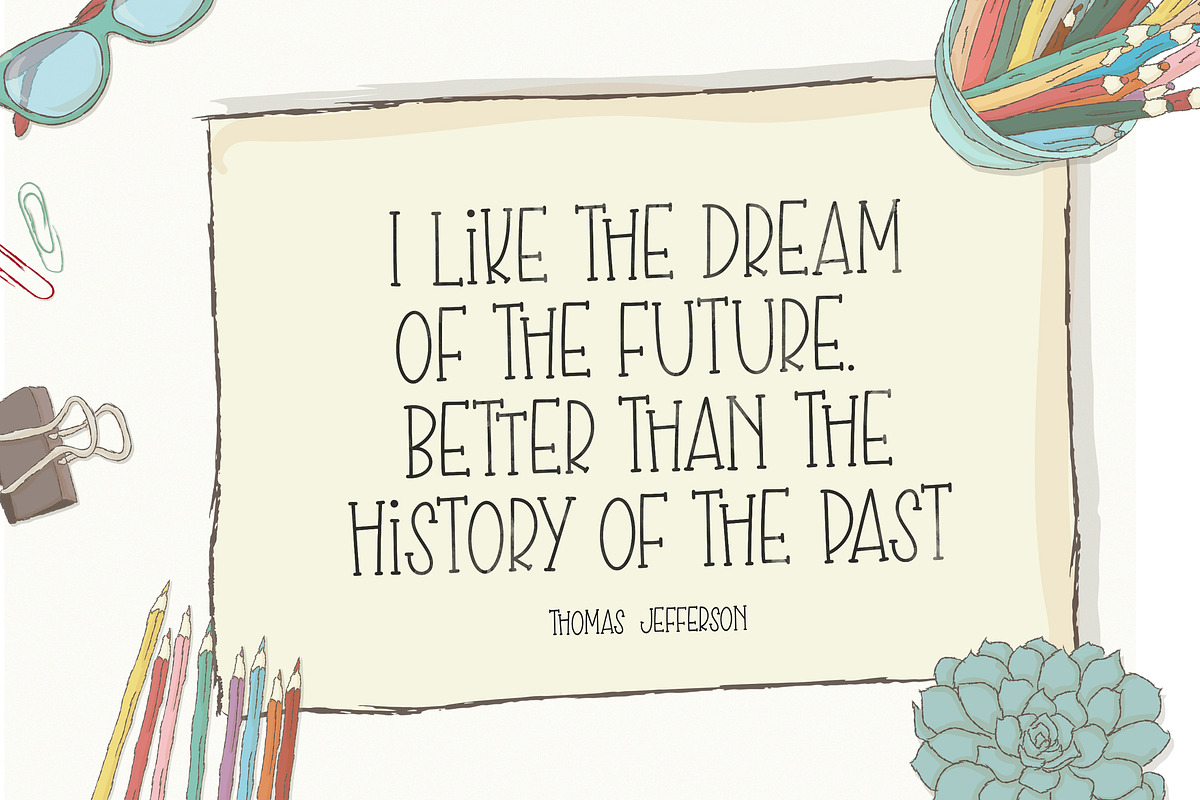 Overthinking Font, a Serif Font by Lollipop Hand Drawn (Photo 4 of 7)