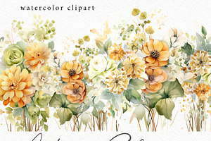 Autumn Glory - Watercolor Collection