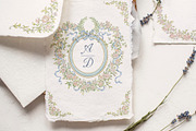 Roses Frame Watercolor PNG clipart, a Decorative Illustration by Ekaproeka (Thumbnail 2 of 3)