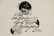 Sunday Poetry - Handwritten Script, a Handwritten Font by AndrewPixelType (Thumbnail 4 of 13)