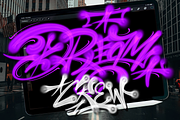 GRAFFITI BOMBING BRUSH, a Brush Add-On by danusetyaji (Thumbnail 3 of 5)