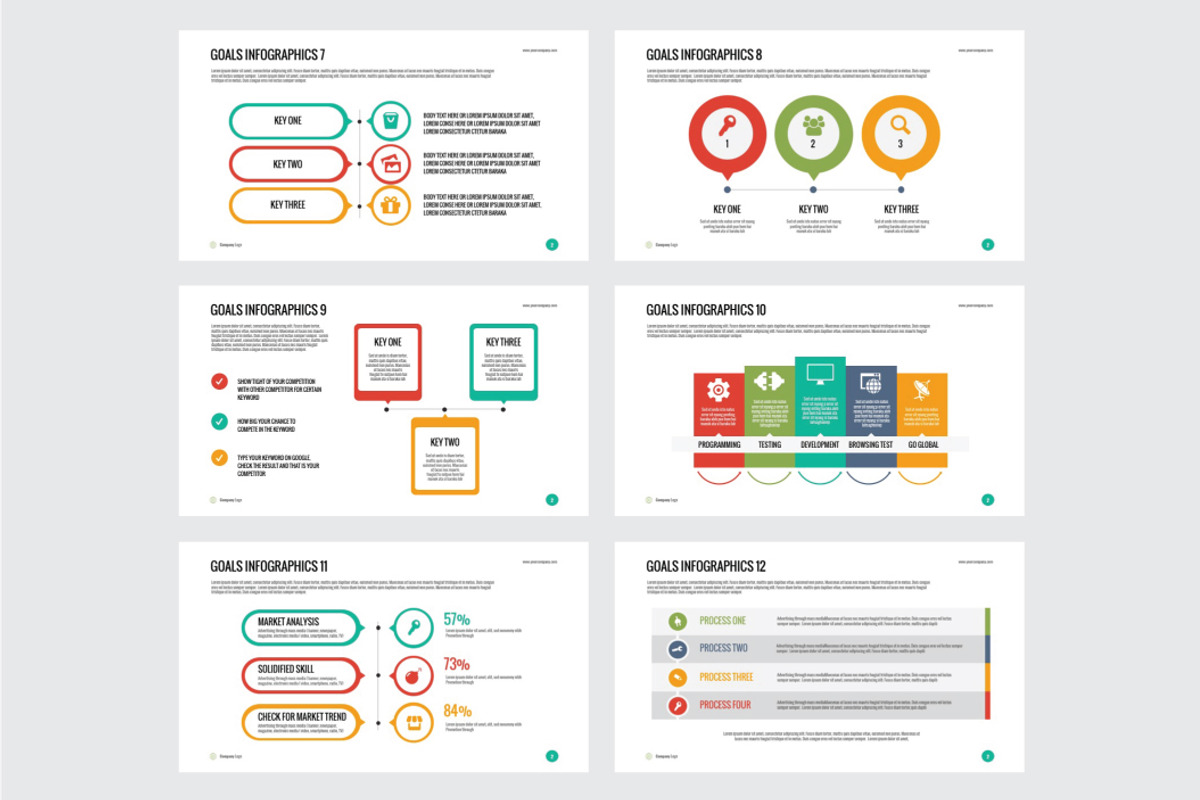 INFOGRAPHIC V2 - Keynote Template, a Presentation Template by Shafura