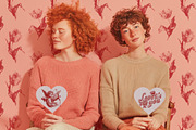 Vintage romance- Valentine's day, a Seasonal Illustration by Pamyatka Shop (Thumbnail 15 of 18)