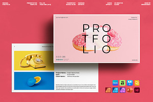 Portfolio Presentation Template, a Presentation Template by DesignCrest