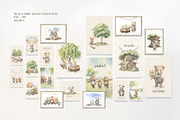 Woodland Birthday Celebration, an Animal Illustration by ApetekMarket (Thumbnail 7 of 15)