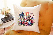 4th of July, Independence Day Clipar, an Illustration by Sublimation Artist (Thumbnail 6 of 6)