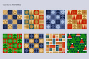 Geometric Christmas collection, a Seasonal Illustration by yarynabo (Thumbnail 8 of 13)