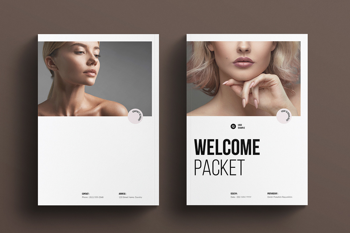 Welcome Packet Template, a Brochure Template by E-Type (Photo 7 of 7)