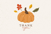 Thanksgiving clipart, a Seasonal Illustration by ⋒DesignECShop⋒ (Thumbnail 4 of 4)