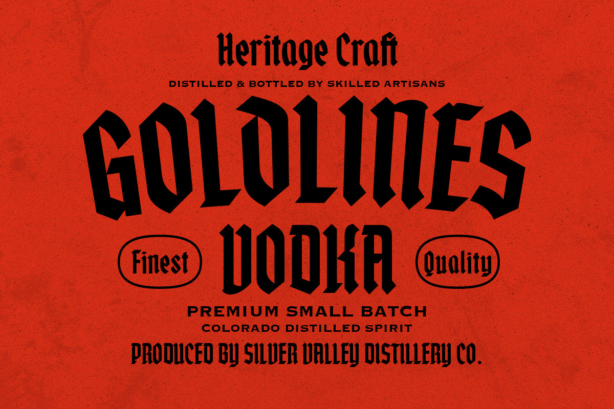 IC Ghoulie - Strong Blackletter, a Blackletter Font by IronbirdCreative (Photo 8 of 9)