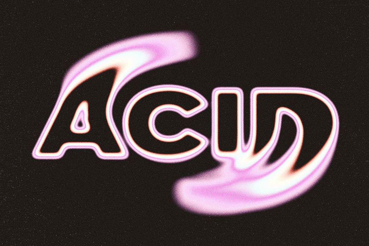 Acid Text Effect, a Layer Style Add-On by Design Squad (Photo 5 of 8)