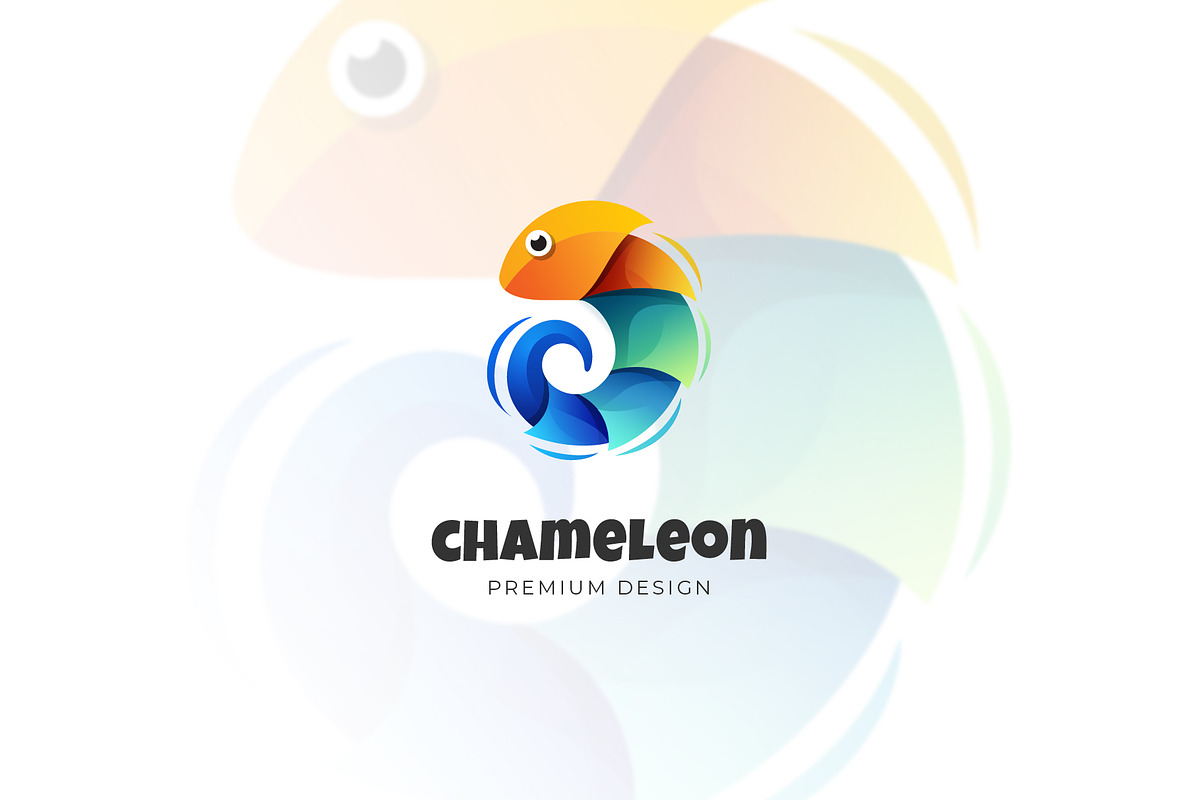 Chameleon Colorful Logo Design, a Branding & Logo Template by Agung_cs (Photo 2 of 2)