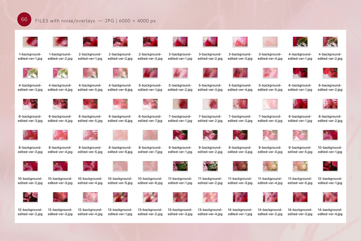 Dreamy Romantic Floral Backgrounds, a Background Graphic by eclosque (Photo 27 of 27)