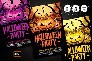Halloween Party Flyer