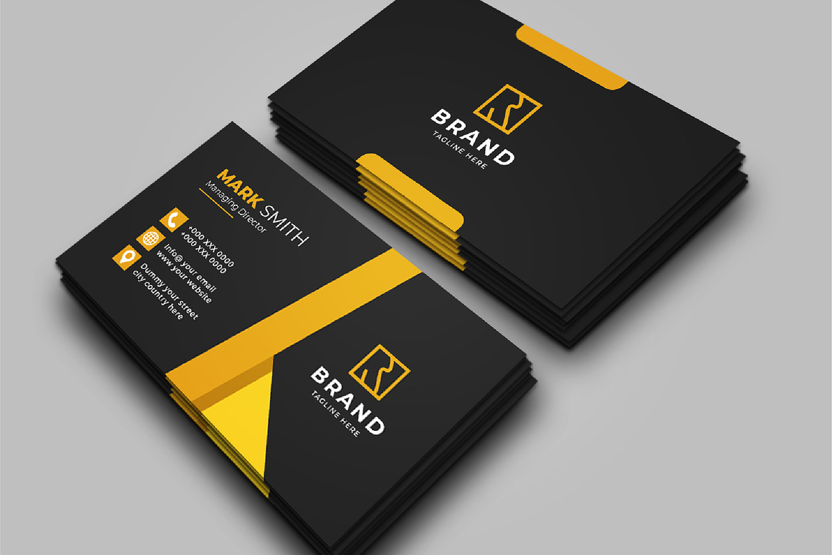Creative And Modern Business Card, a Business Card Template by M9 Design (Photo 2 of 3)