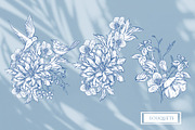 Graphic Blue 3 Wedding Collection, an Object Graphic by Knopazyzy (Thumbnail 12 of 14)