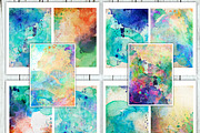 Turquoise Watercolor paper pack, an Object Graphic by DidiArtWorld (Thumbnail 1 of 6)