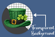 Crochet St. Patrick’s Day Irish Hat, an Illustration by Canvas Craft (Thumbnail 2 of 4)