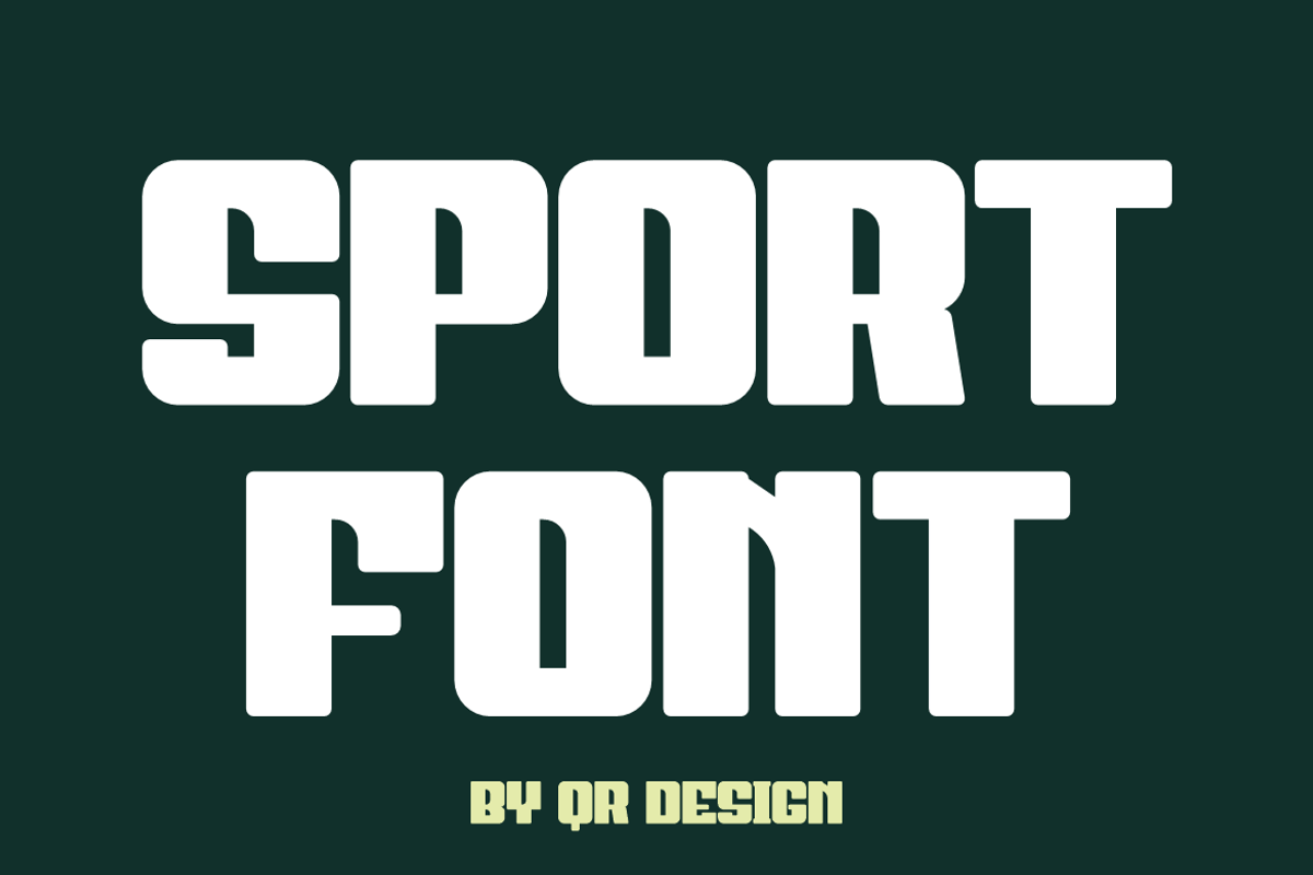 Sloper Pjonweak, a Sans Serif Font by QR Design Studio (Photo 3 of 8)