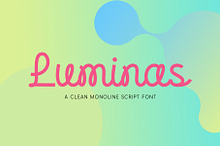 Luminas | Monoline Script