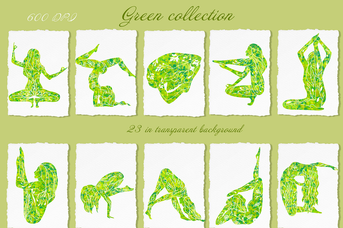 GREEN WITCH YOGA Line Art BUNDLE, a Graphic by ArtOLB (Photo 11 of 13)